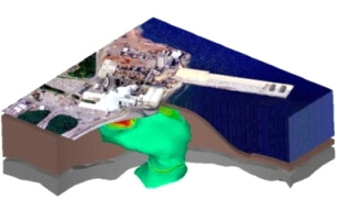 EVS Pro 3D vizualizációs szoftverrel készült tömbszelvény EVS Pro 3D vizualizációs szoftverrel készült tömbszelvény